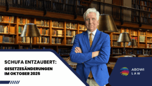 Gesetzesänderungen im Oktober 2025- Schufa entzaubert – was ändert sich konkret? - ABOWI Law