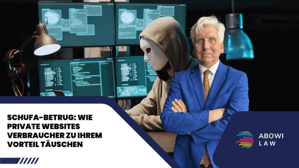 Schufa-Betrug- Wie private Websites Verbraucher zu ihrem Vorteil täuschen - ABOWI Law