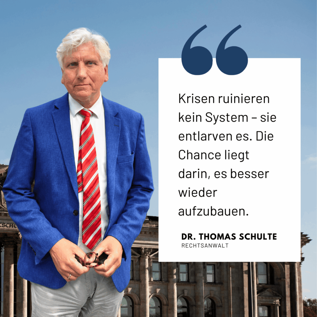 Krise Lebensversicherung - Dr. Thomas Schulte